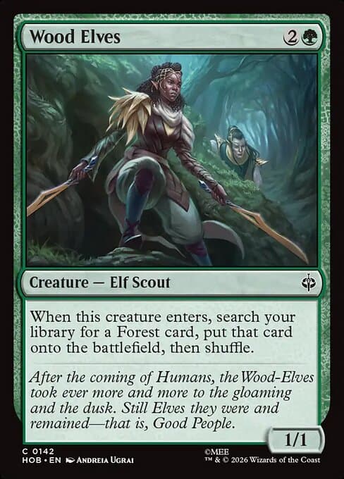 Wood Elves 2003 Magic: The Gathering 8th Edition