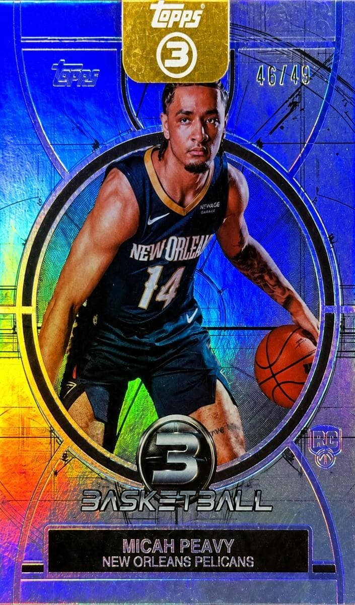 Micah Peavy 2025 topps Topps 3