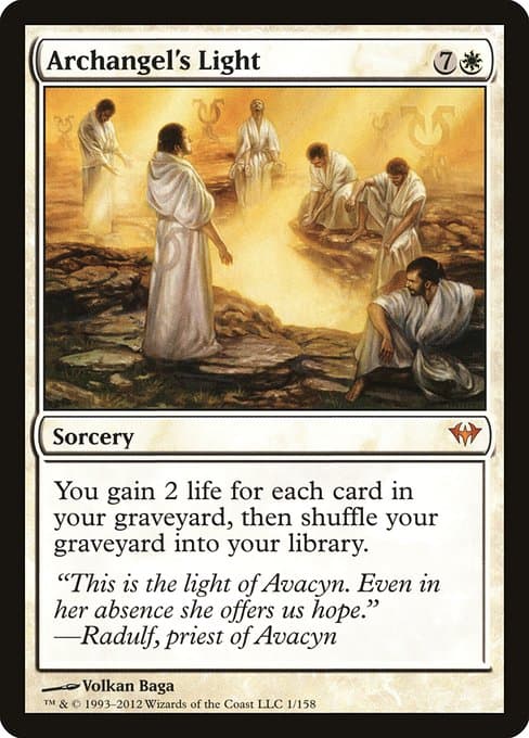 Archangel's Light 2012 Magic: The Gathering Dark Ascension