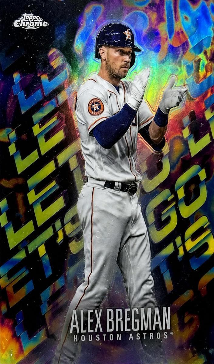Alex Bregman 2024 topps Topps Chrome