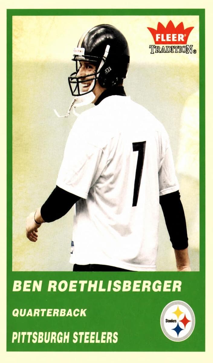 Ben Roethlisberger 2004 fleer Fleer Tradition