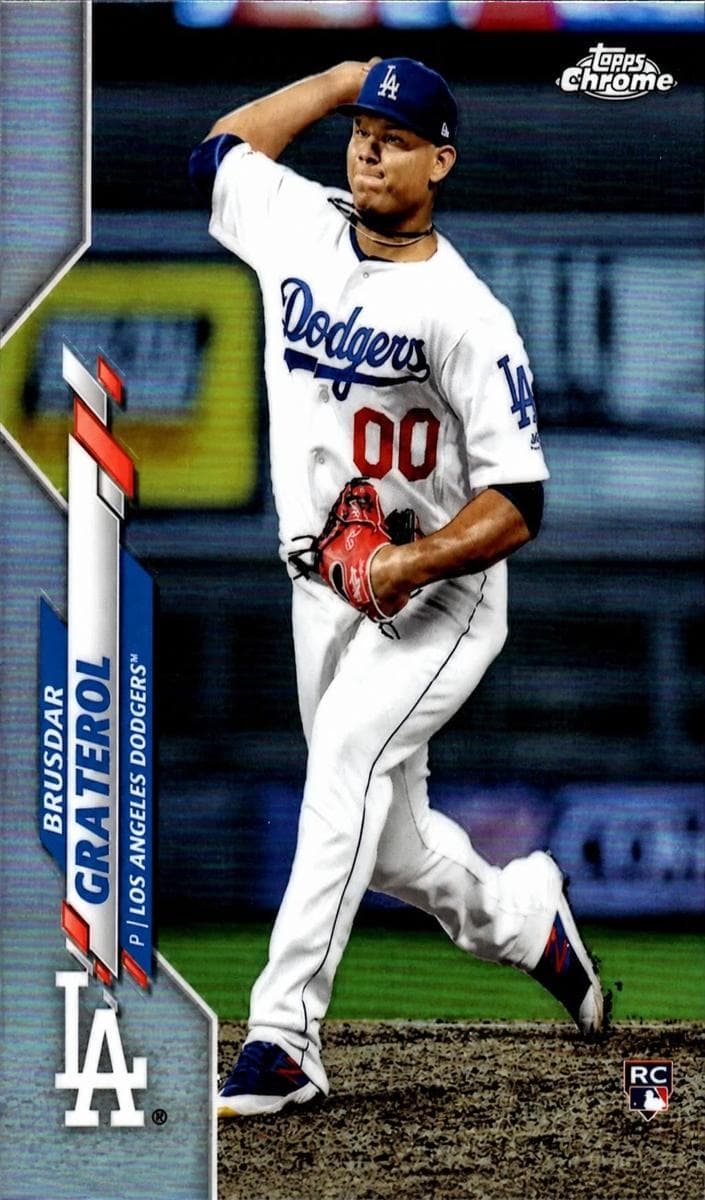 Brusdar Graterol 2020 topps Topps Chrome