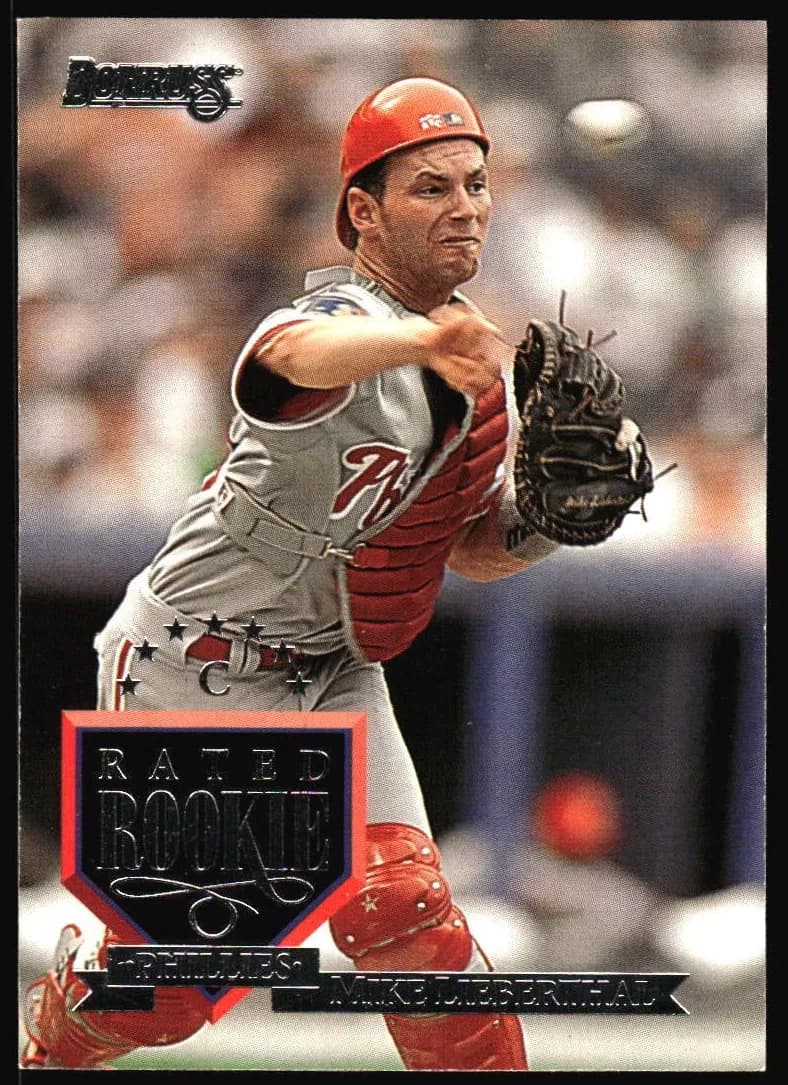 Mike Lieberthal 1995 panini Donruss