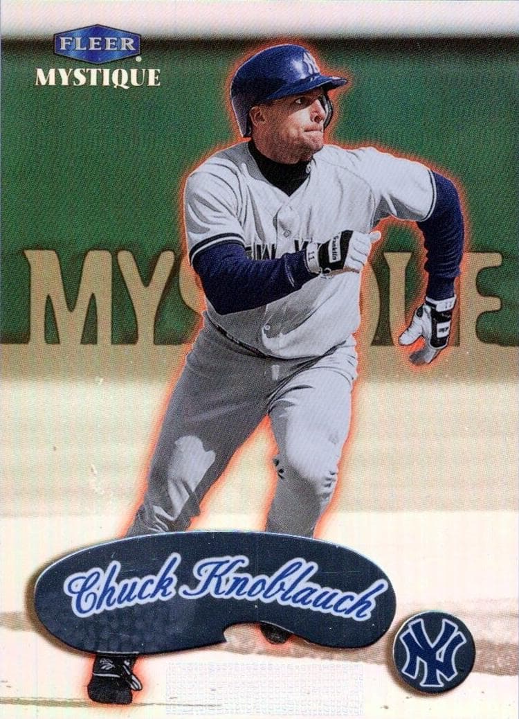Chuck Knoblauch 1999 fleer Fleer Mystique