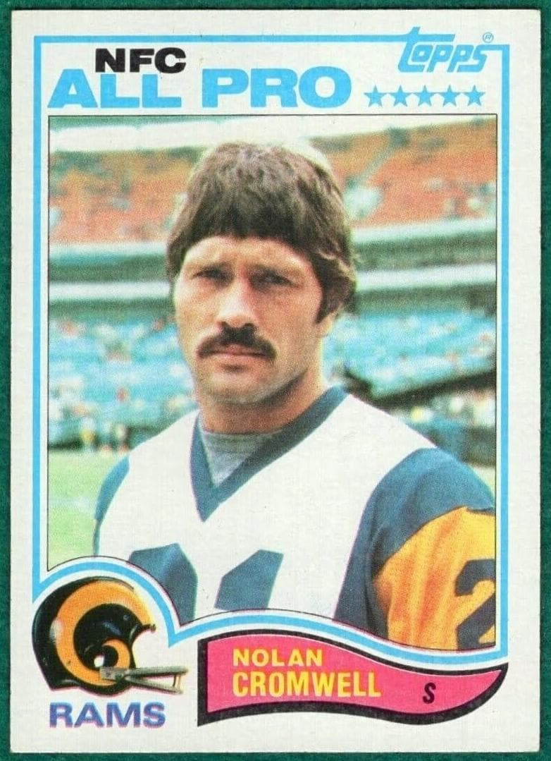 Nolan Cromwell 1982 topps Topps