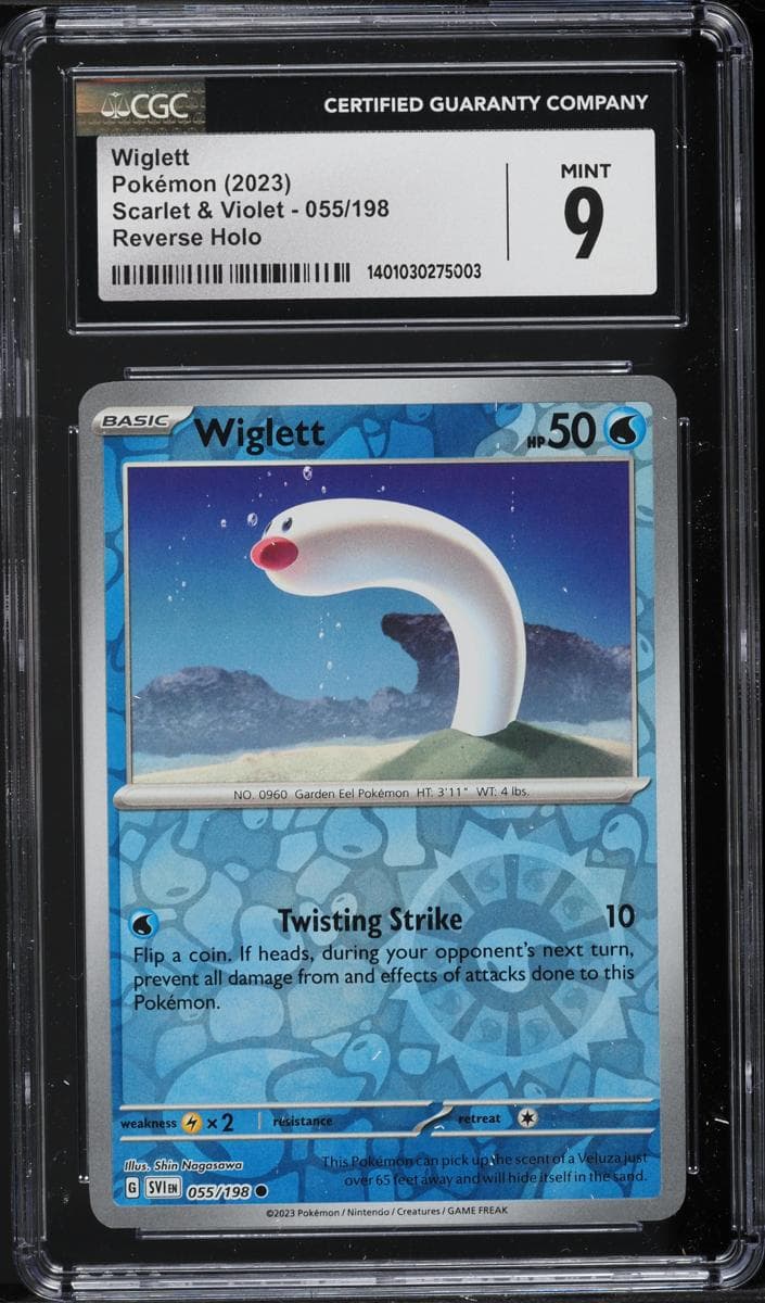 Wiglett trading card