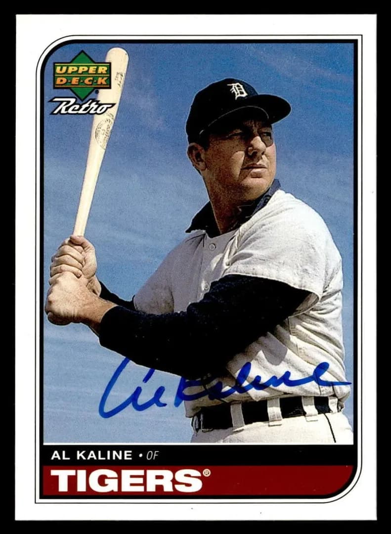 Al Kaline 1998 upper-deck Upper Deck Retro