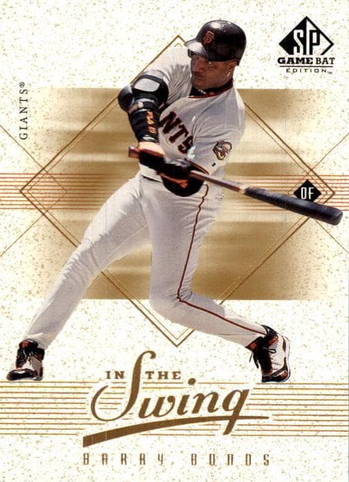Barry Bonds 2001 unknown SP Game Bat Edition