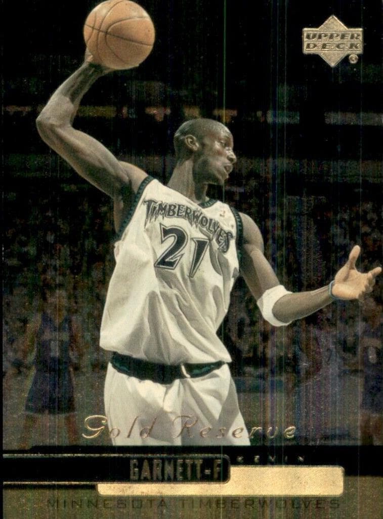 Kevin Garnett 1999 upper-deck Gold Reserve