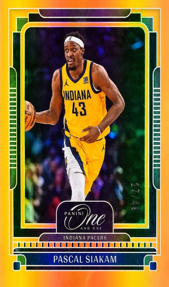Pascal Siakam 2024 panini Panini One and One