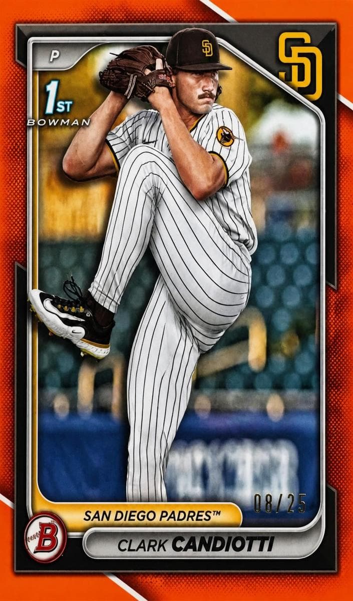 Clark Candiotti 2024 bowman Bowman Draft