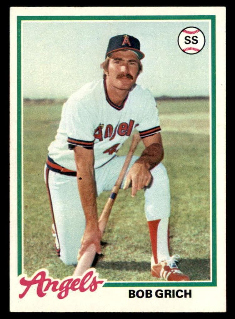 Bob Grich 1978 topps Topps