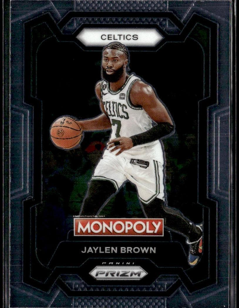 Jaylen Brown 2023 panini Panini Prizm Monopoly