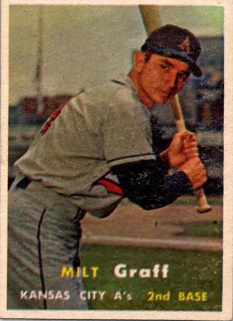 Milt Graff 1957 topps Topps