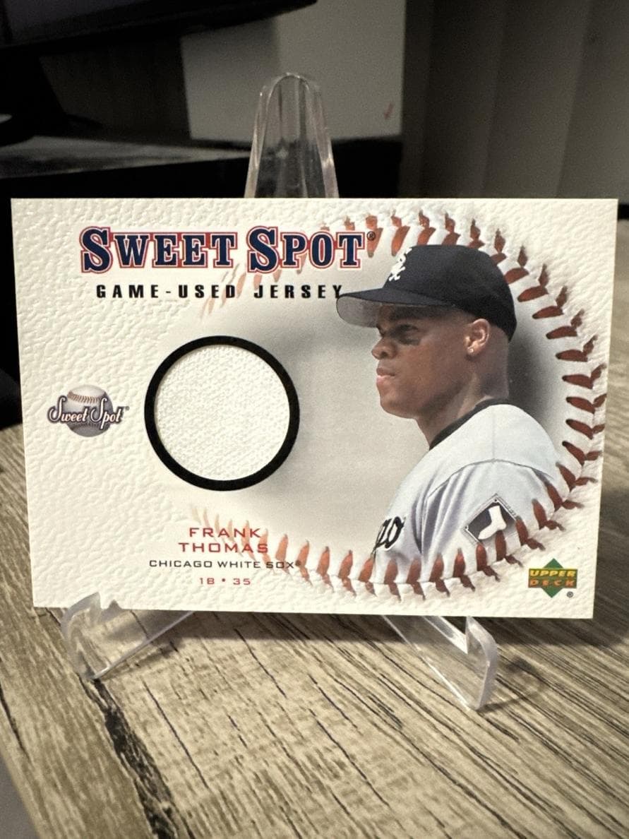 Frank Thomas 2001 upper-deck Upper Deck Sweet Spot