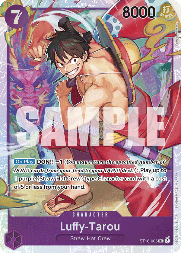 Luffy-Tarou 2024 One Piece Starter Deck 18: Monkey.D.Luffy