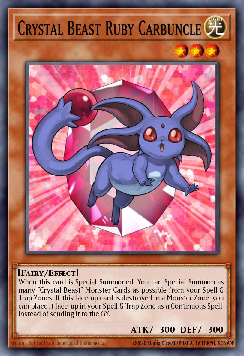 Crystal Beast Ruby Carbuncle #HL05-EN001