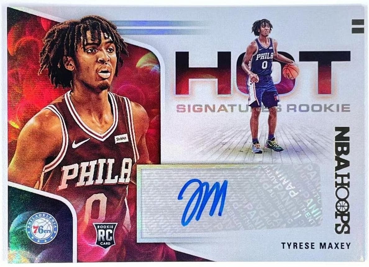 Tyrese Maxey 2020 panini Hoops