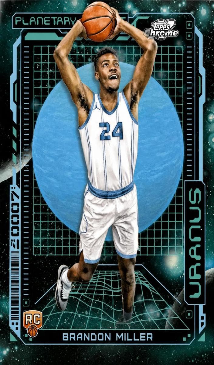 Brandon Miller 2023 topps Topps Chrome Cosmic
