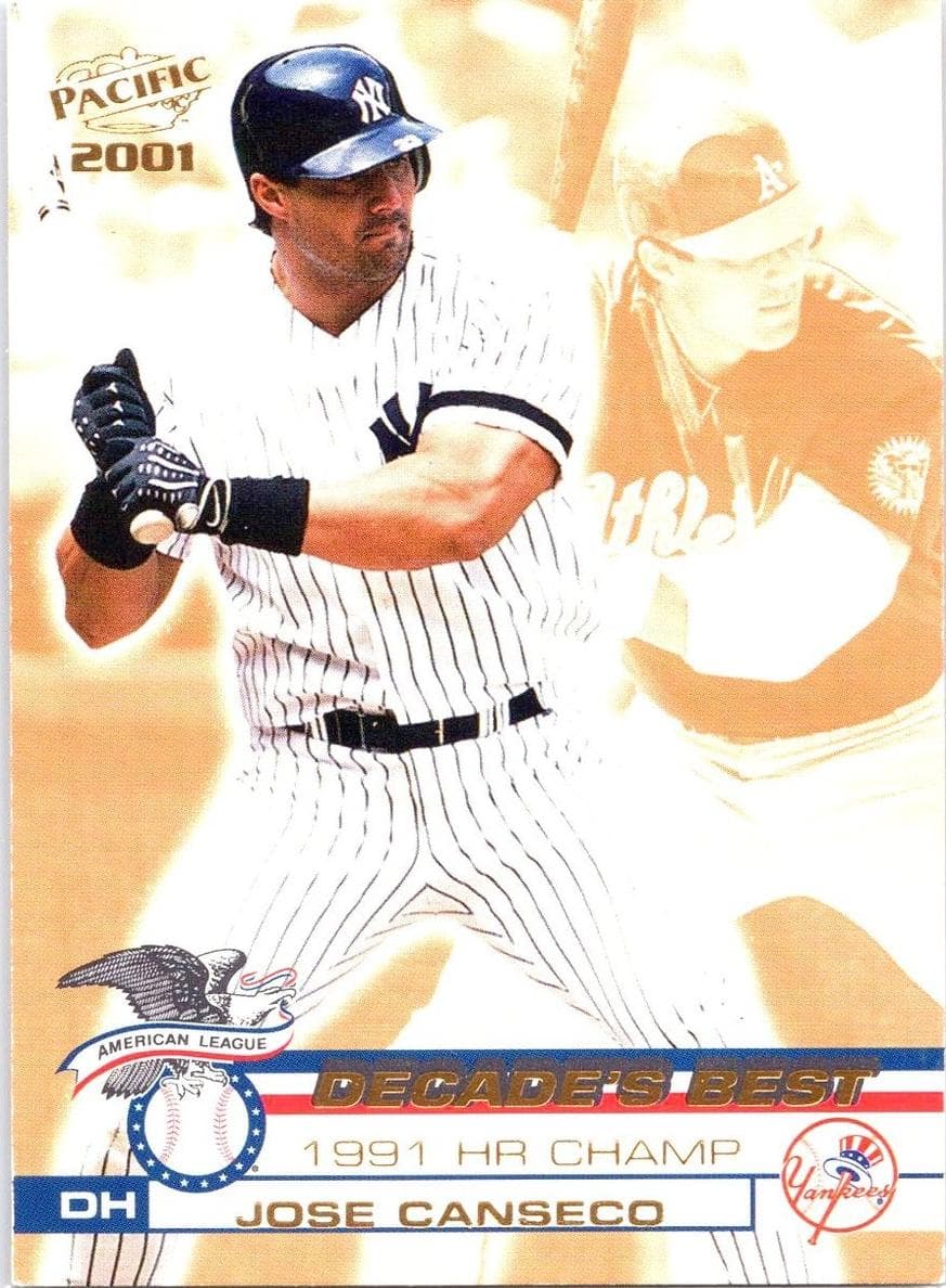 Jose Canseco 2001 unknown Pacific