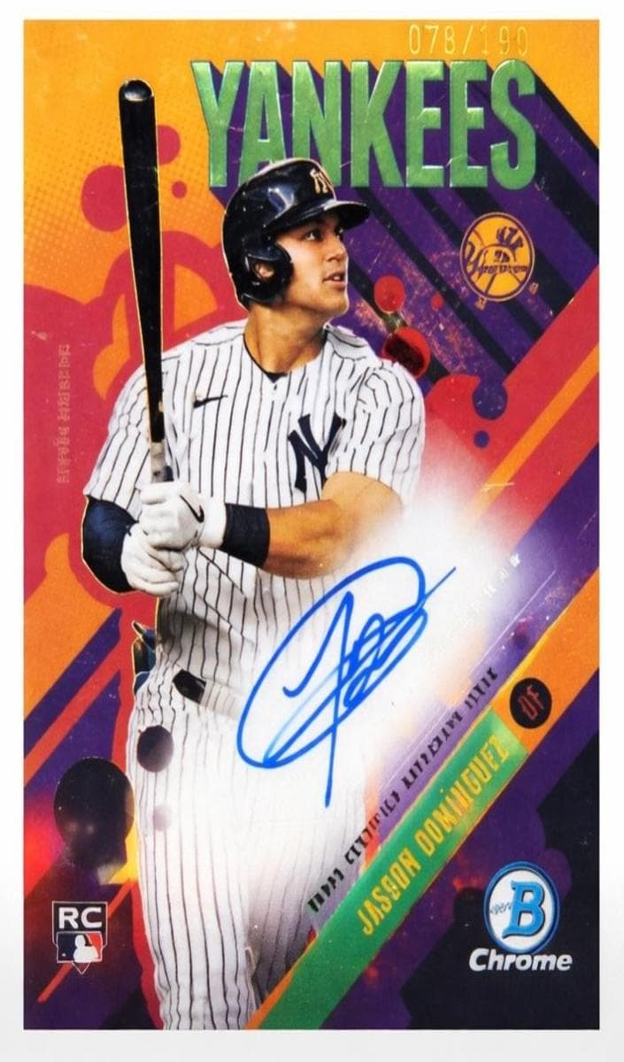 Jasson Domínguez 2024 bowman Bowman Chrome