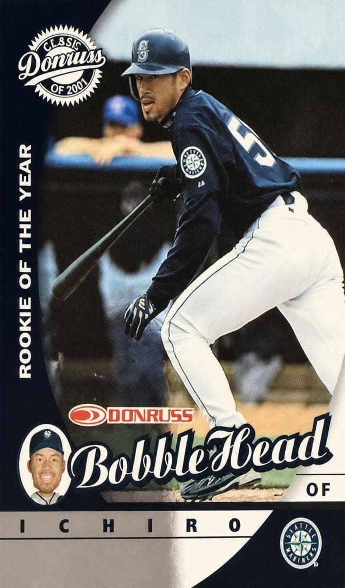 Ichiro 2001 panini Donruss Class of 2001