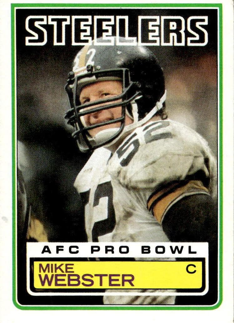 Mike Webster 1983 topps Topps
