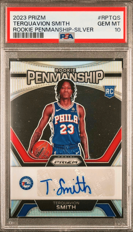 Terquavion Smith 2023 panini Panini Prizm