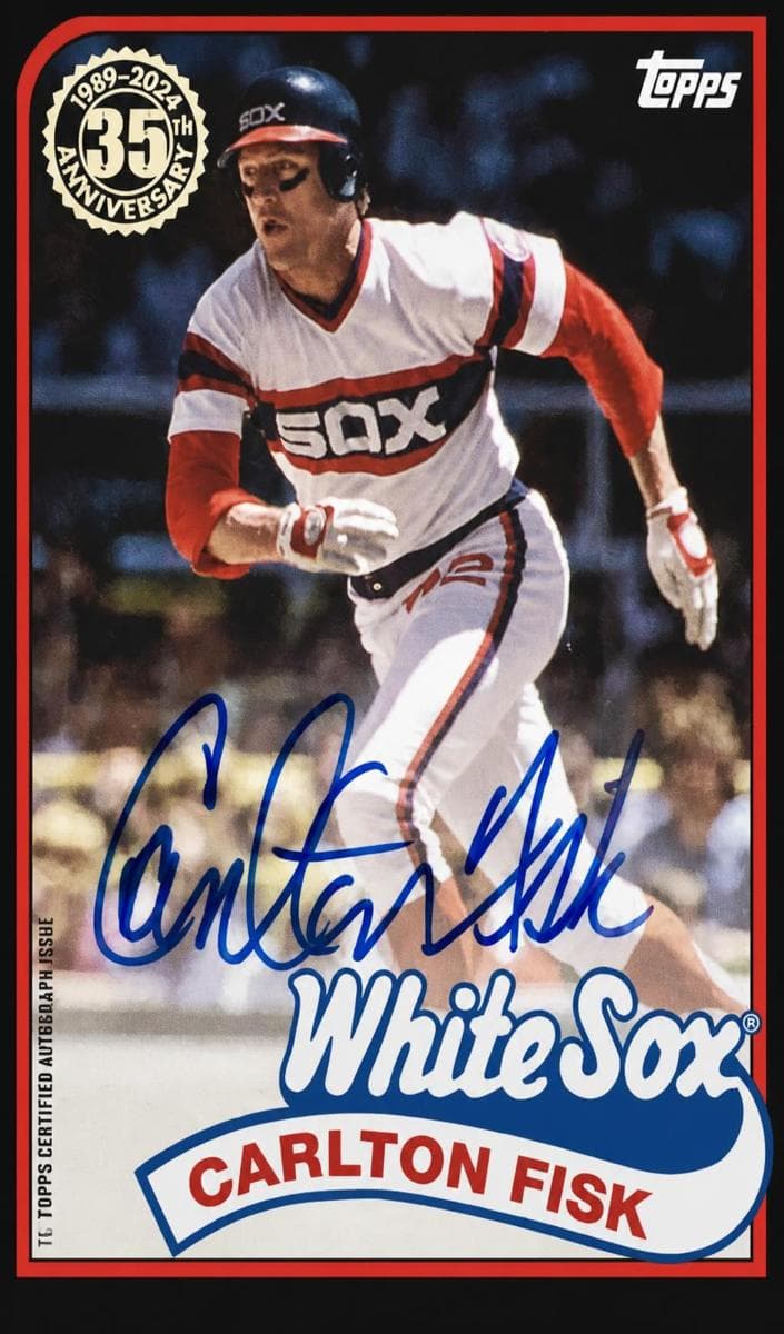 Carlton Fisk 2024 topps Topps