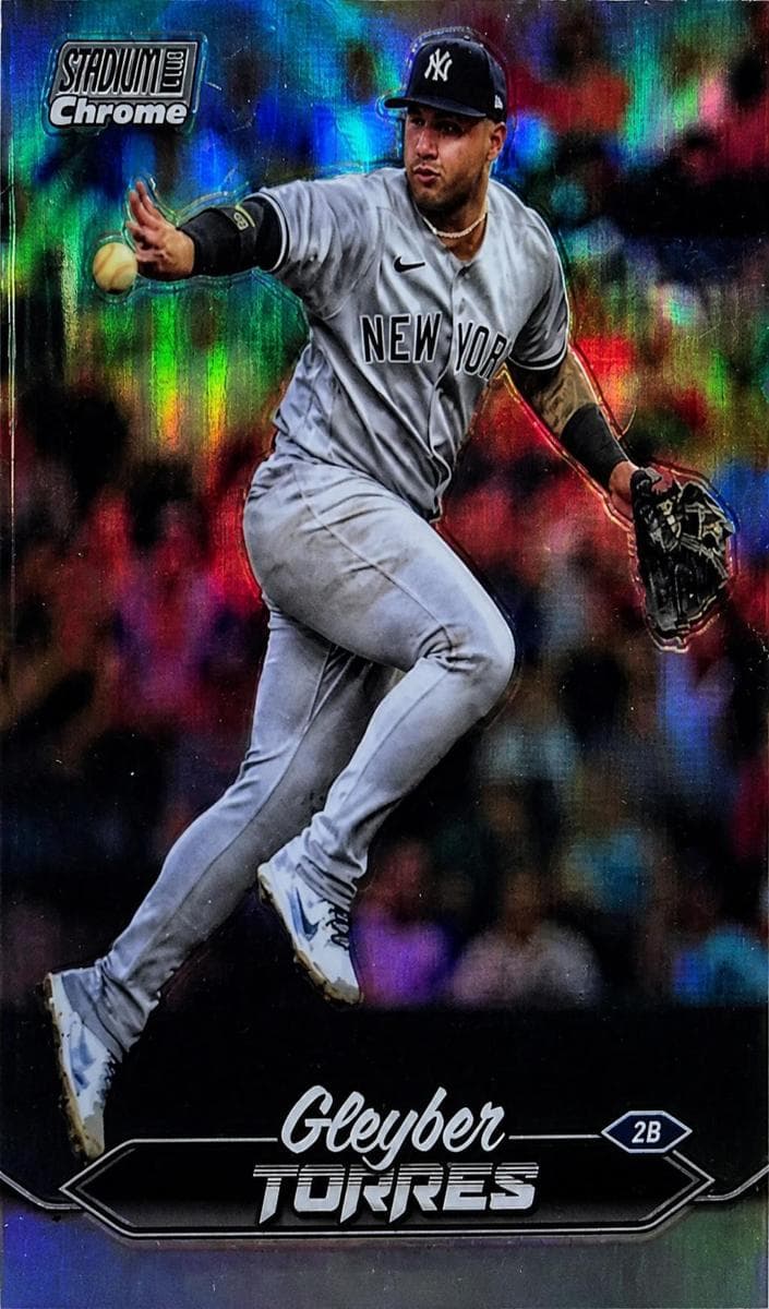 Gleyber Torres 2024 topps Stadium Club