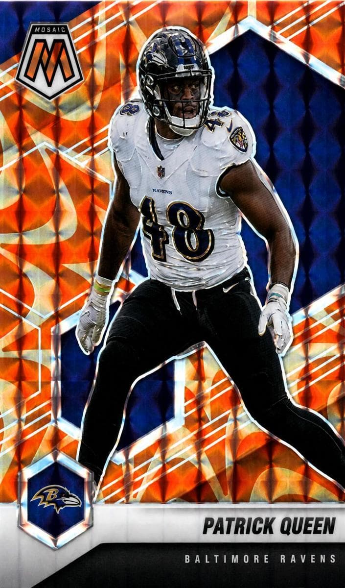 Patrick Queen 2021 panini Panini Mosaic