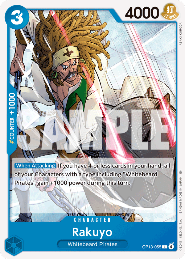 Rakuyo 2025 One Piece Carrying on His Will