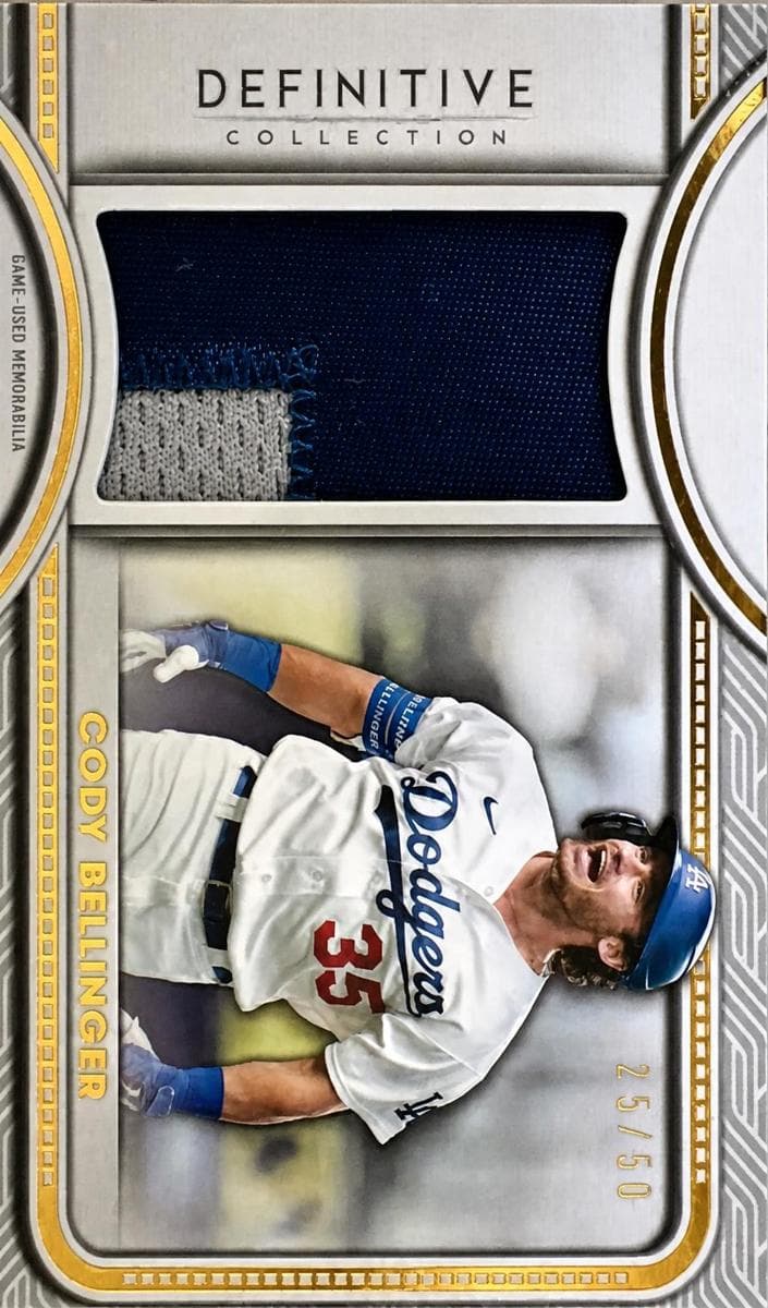 Cody Bellinger 2022 topps Topps Definitive Collection