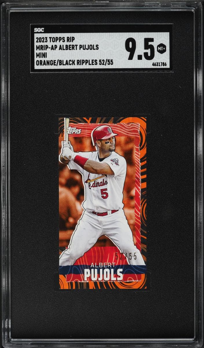 Albert Pujols 2023 topps Topps Rip