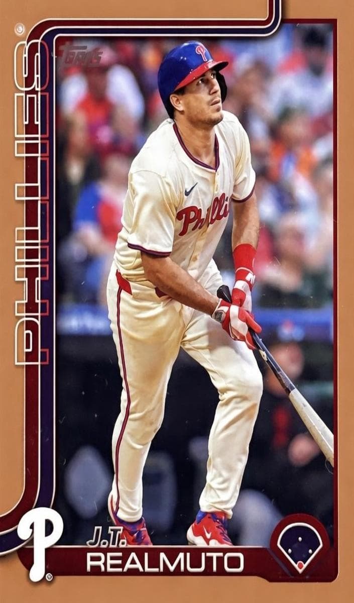 J.T. Realmuto 2025 topps Topps
