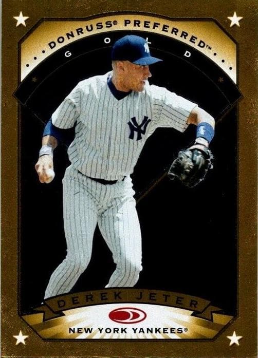 Derek Jeter 1997 panini Donruss Preferred