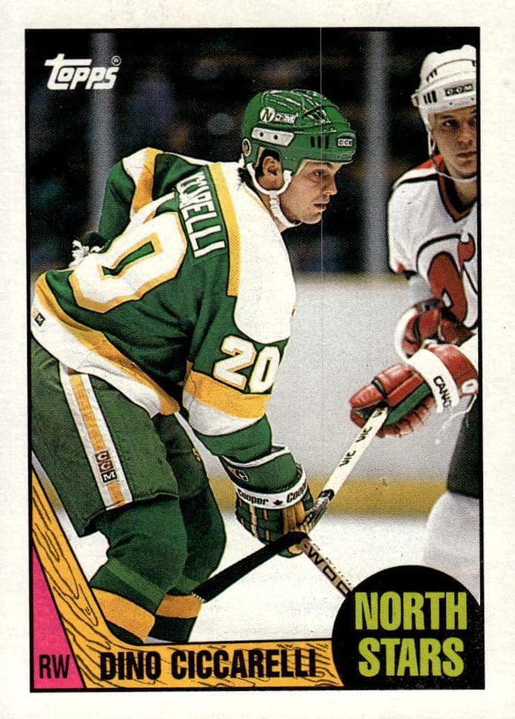 Dino Ciccarelli 1987 topps Topps