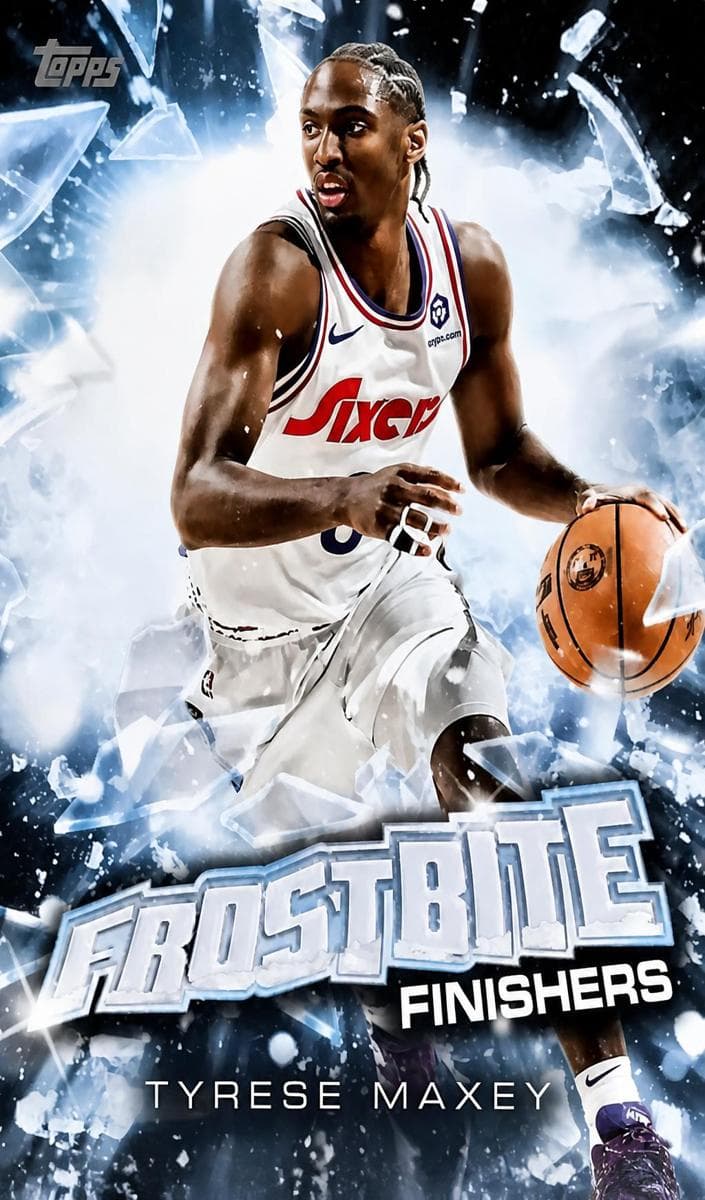 Tyrese Maxey 2025 topps Topps Holiday