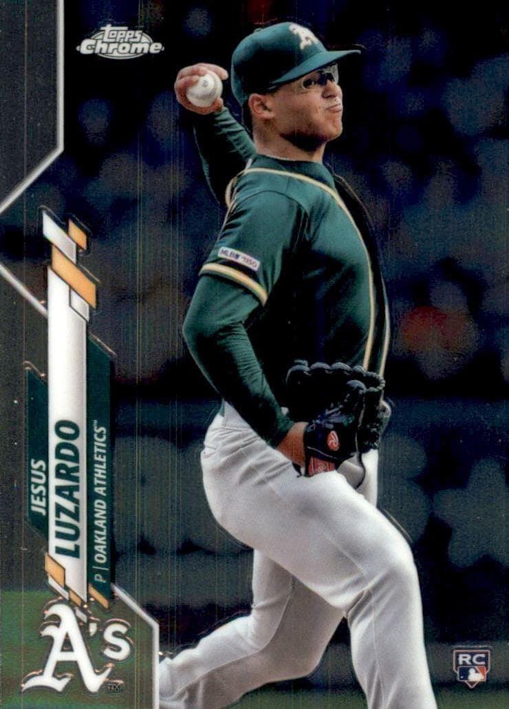 Jesus Luzardo 2020 topps Topps Chrome