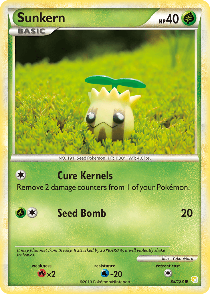 Sunkern 2010 Pokemon HeartGold & SoulSilver