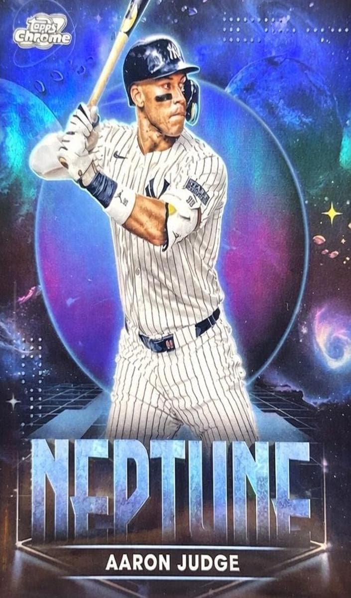 Aaron Judge 2025 topps Topps Cosmic Chrome