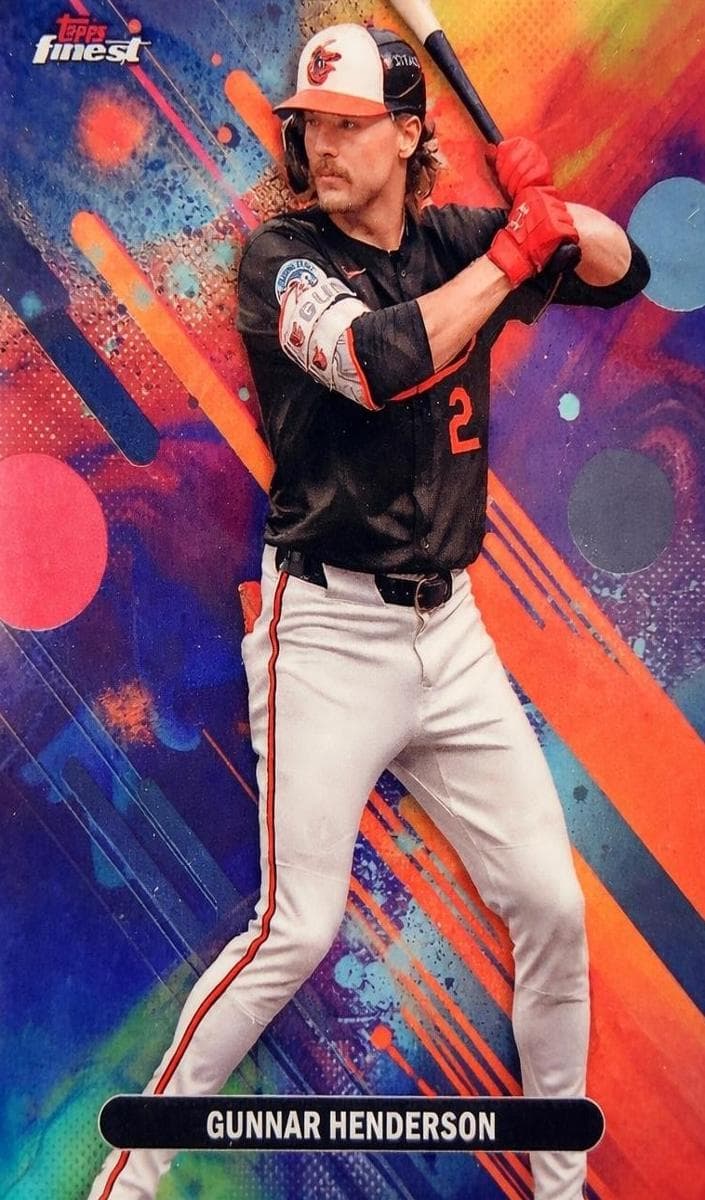 Gunnar Henderson 2025 topps Topps Finest