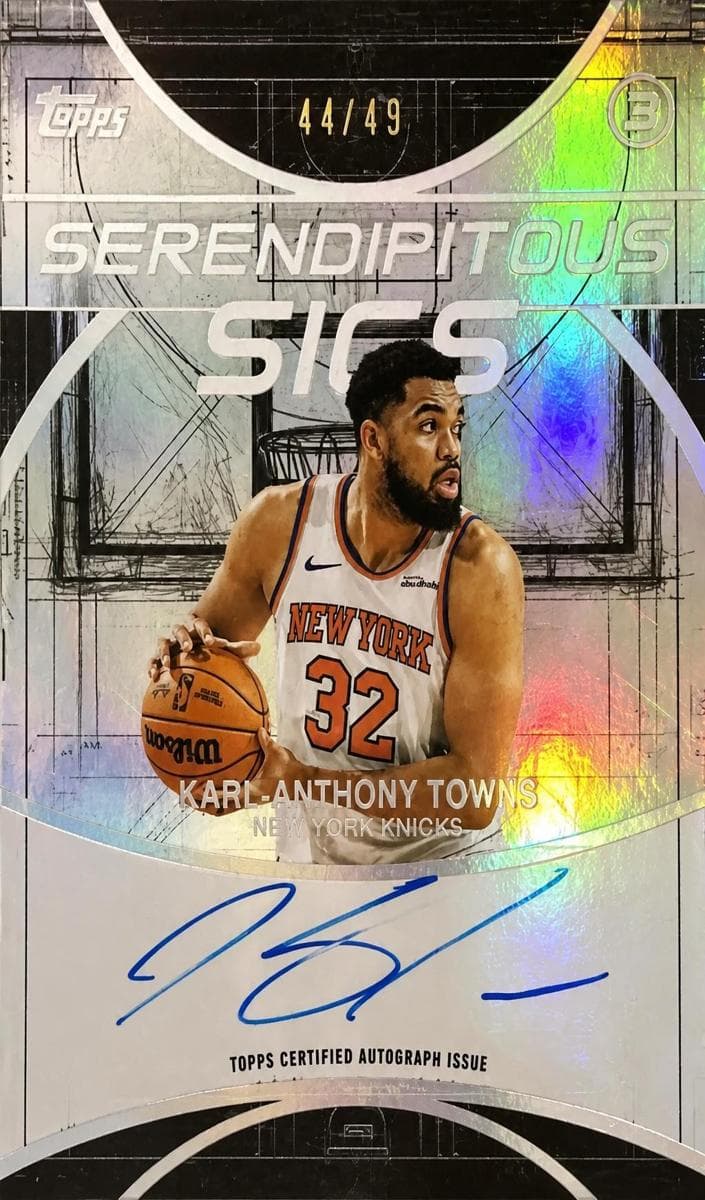 Karl-Anthony Towns 2025 topps Topps 3