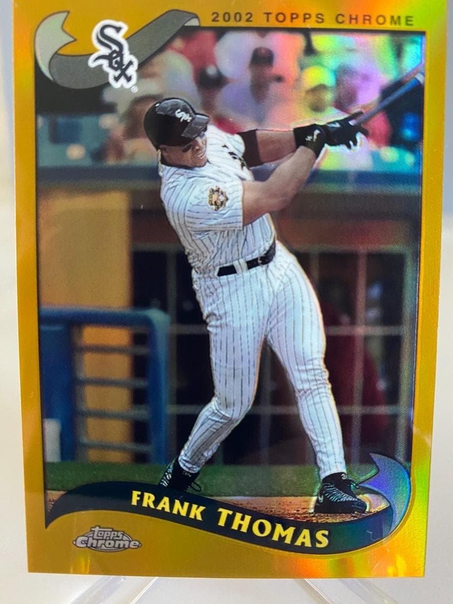 Frank Thomas 2002 topps Topps Chrome