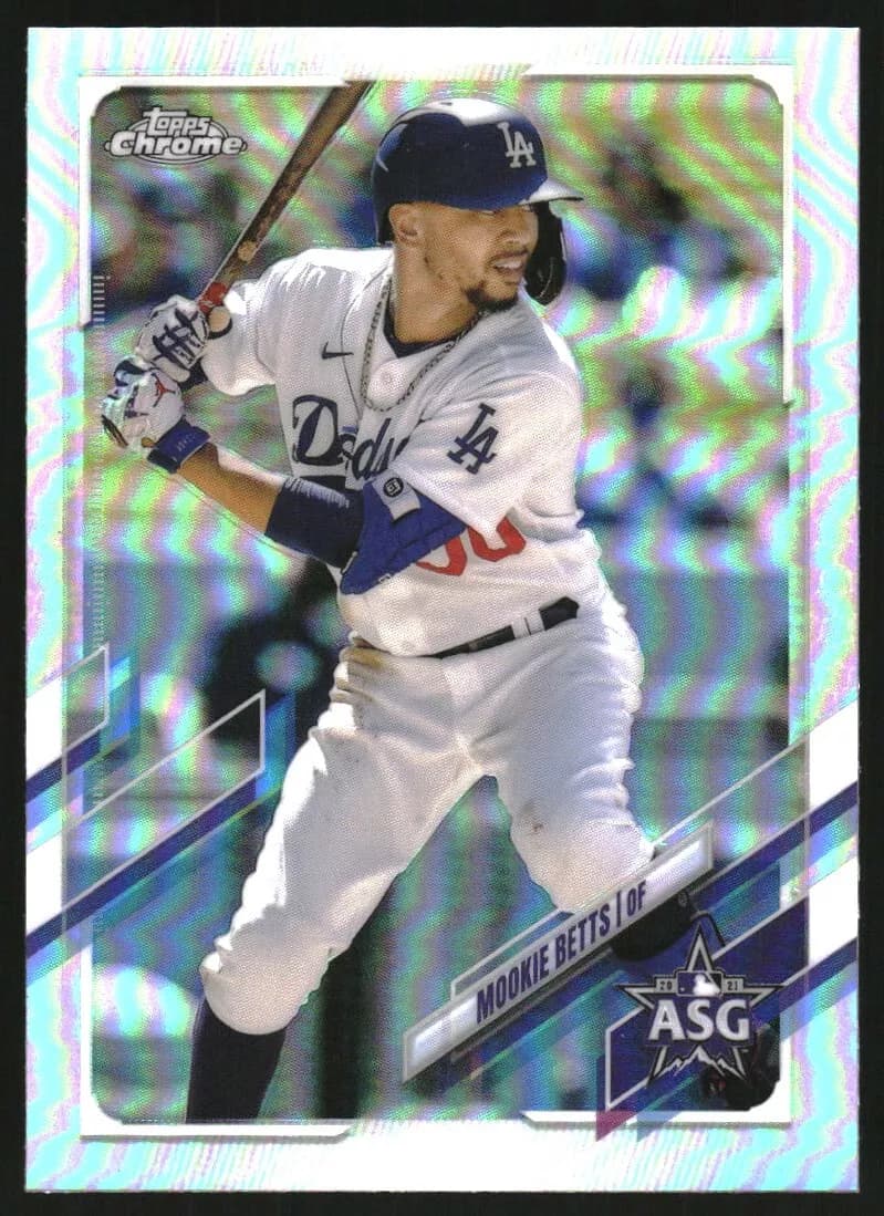 Mookie Betts 2021 topps