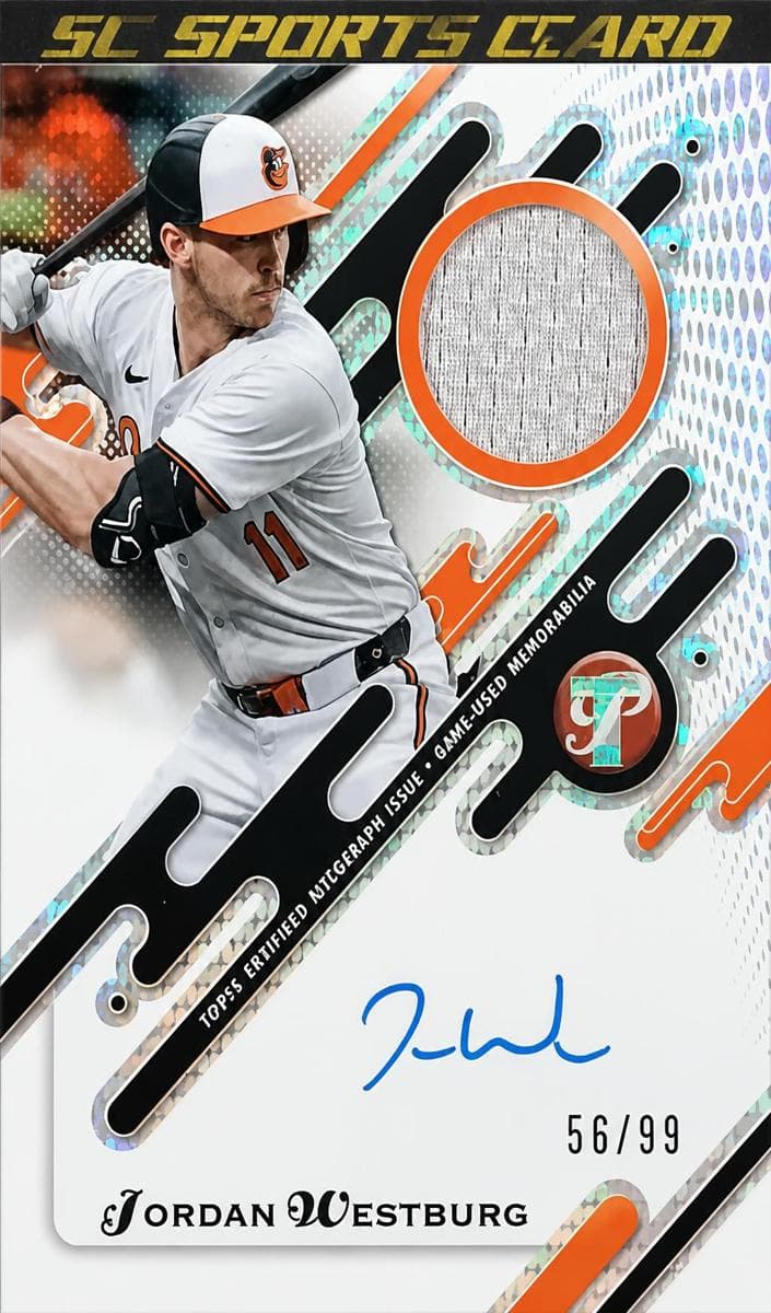 Jordan Westburg 2025 topps Topps Pristine