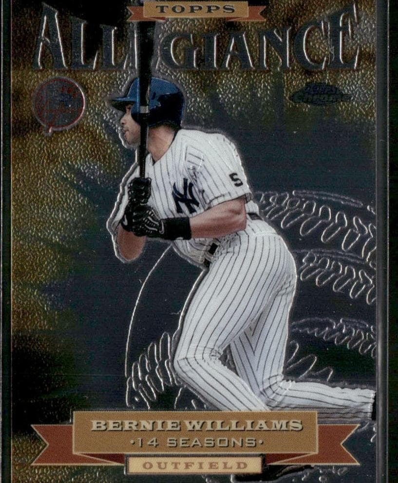 Bernie Williams 2000 topps Topps Chrome