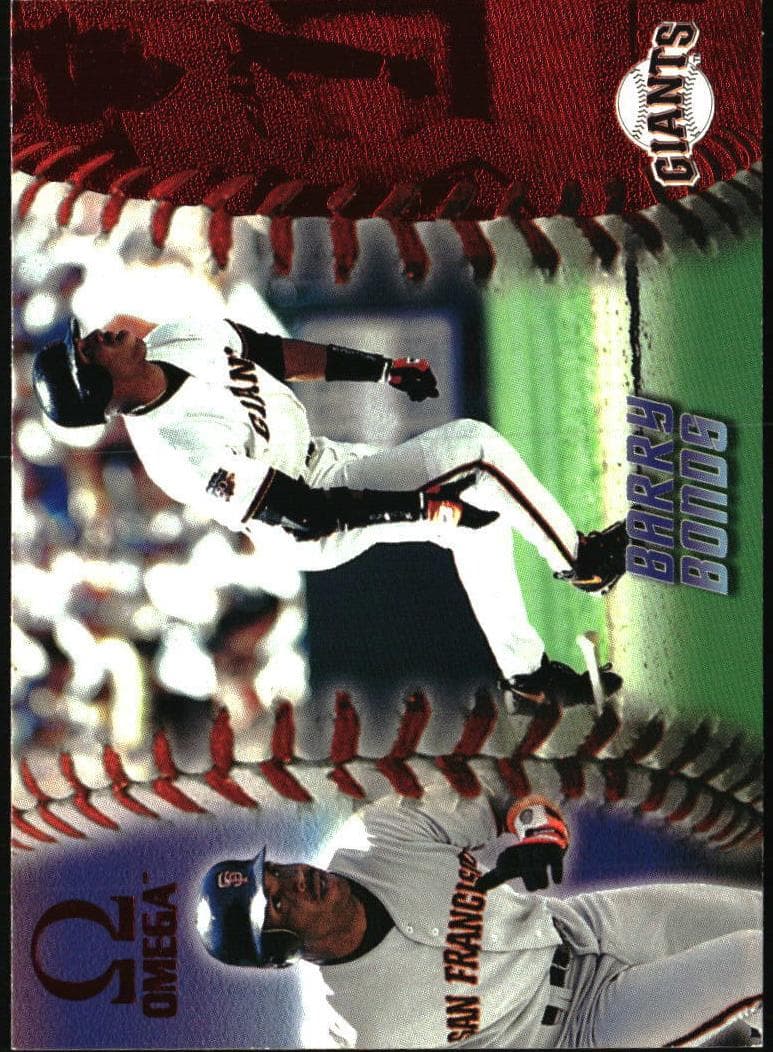 Barry Bonds 1998 unknown Pacific Omega