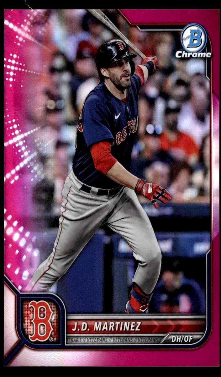 J.D. Martinez 2022 bowman Bowman Chrome