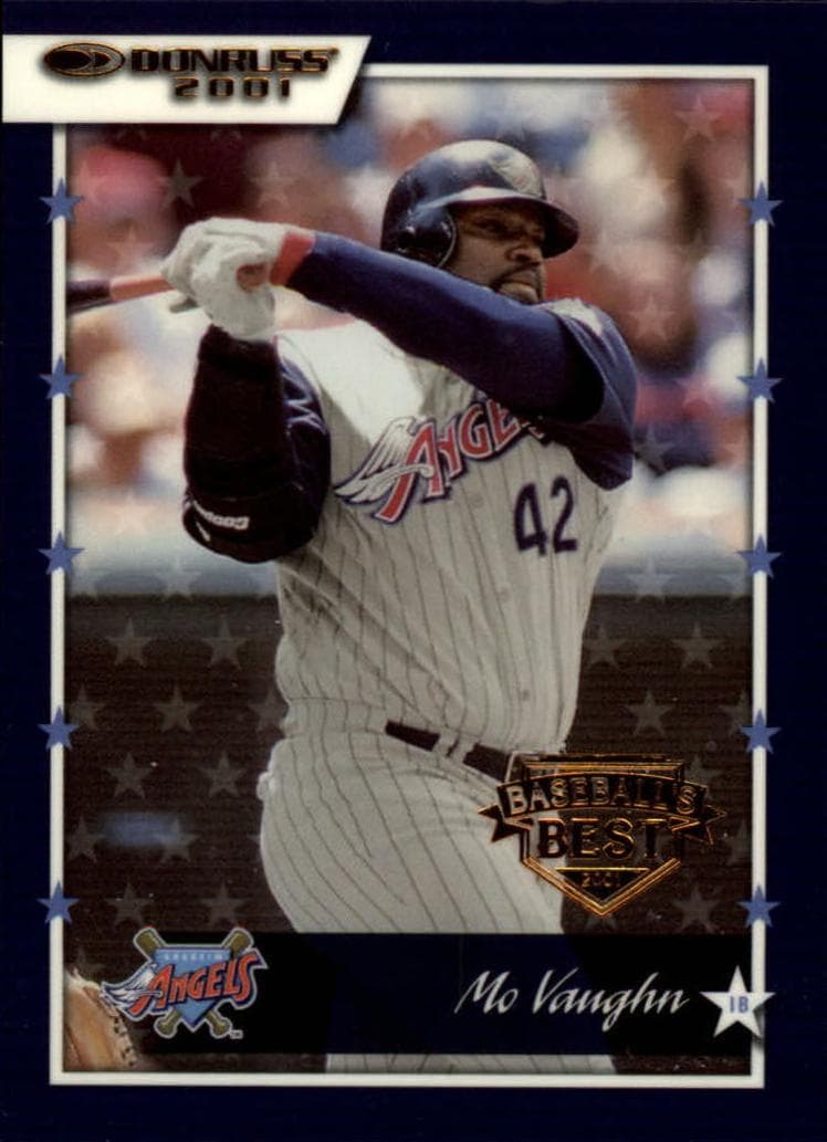 Mo Vaughn 2001 panini Donruss